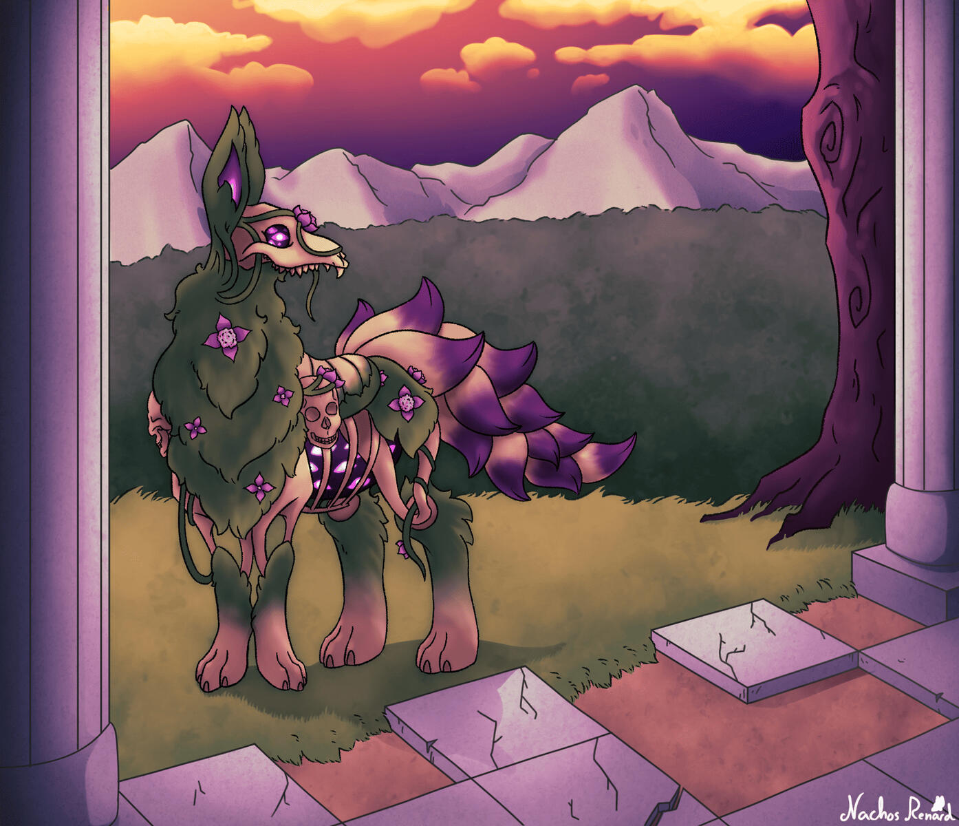 Creature in a Temple