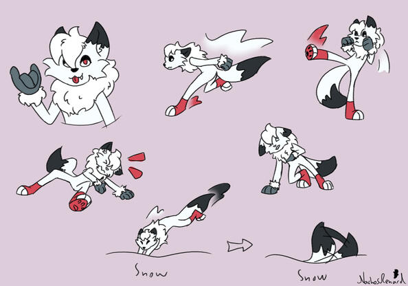 Unnamed Fox - Poses